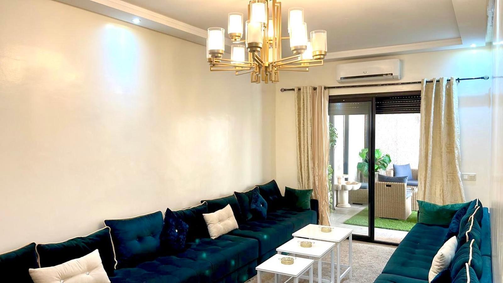 Duplex Sabah Opera - Gueliz Lägenhet Marrakesh Exteriör bild
