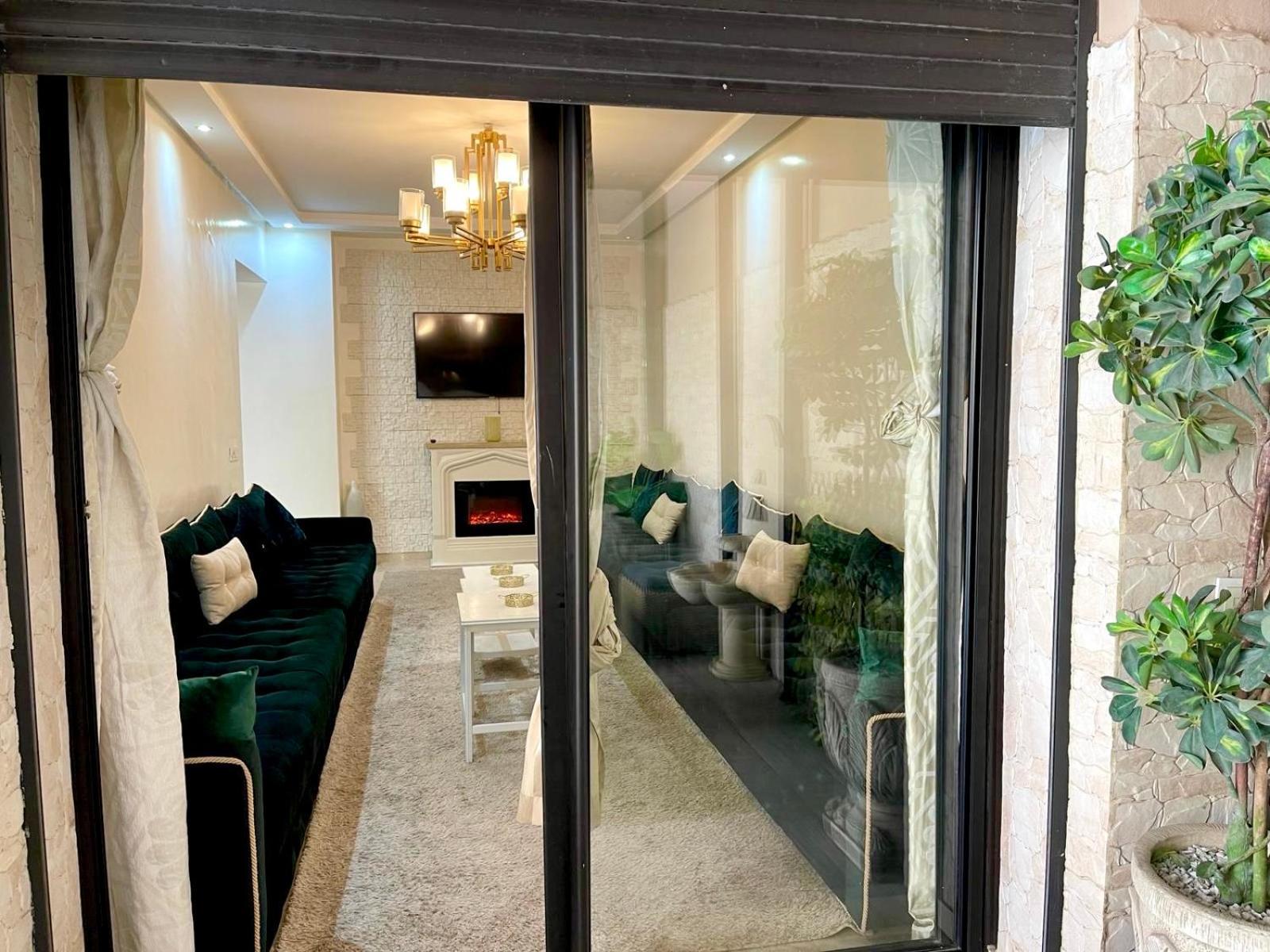 Duplex Sabah Opera - Gueliz Lägenhet Marrakesh Exteriör bild
